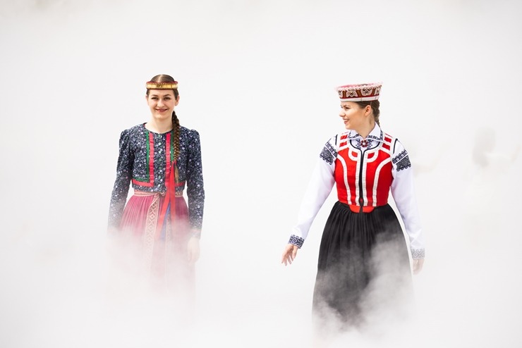 «EXPO 2025 Osaka» Japānā tiek svinēta Latvijas Nacionālā diena «Voice and Echo». Foto: Reinis Oliņš 371332