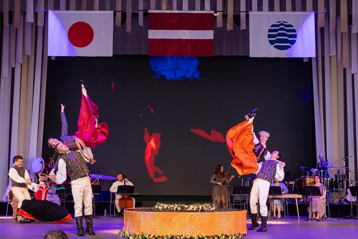 «EXPO 2025 Osaka» ietvaros Latvija prezentē savus inovatīvos sasniegumus. Foto: Reinis Oliņš, Dāvis Jansons 371361