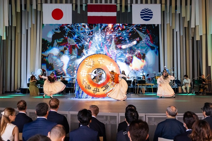 «EXPO 2025 Osaka» ietvaros Latvija prezentē savus inovatīvos sasniegumus. Foto: Reinis Oliņš, Dāvis Jansons 371365