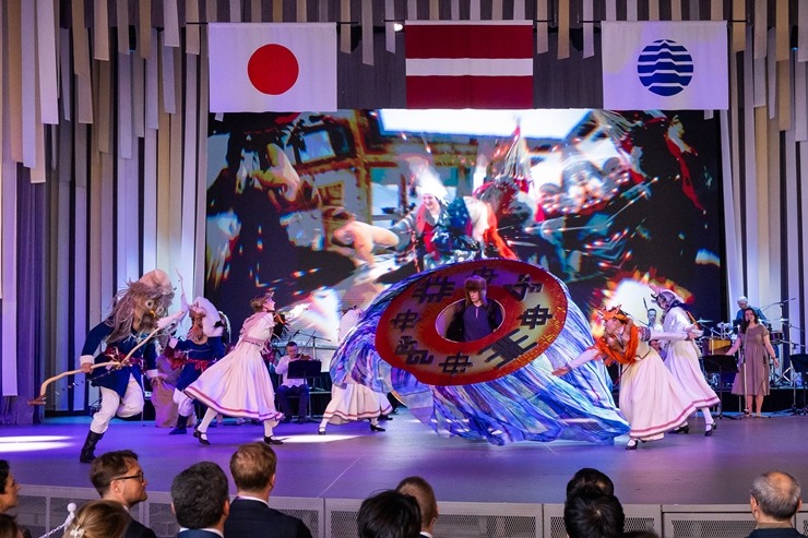 «EXPO 2025 Osaka» ietvaros Latvija prezentē savus inovatīvos sasniegumus. Foto: Reinis Oliņš, Dāvis Jansons 371368