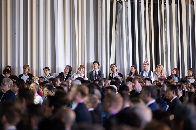 «EXPO 2025 Osaka» ietvaros Latvija prezentē savus inovatīvos sasniegumus. Foto: Reinis Oliņš, Dāvis Jansons 371369