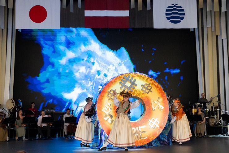 «EXPO 2025 Osaka» ietvaros Latvija prezentē savus inovatīvos sasniegumus. Foto: Reinis Oliņš, Dāvis Jansons 371370