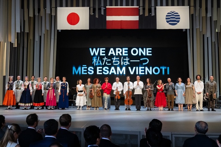 «EXPO 2025 Osaka» ietvaros Latvija prezentē savus inovatīvos sasniegumus. Foto: Reinis Oliņš, Dāvis Jansons 371375