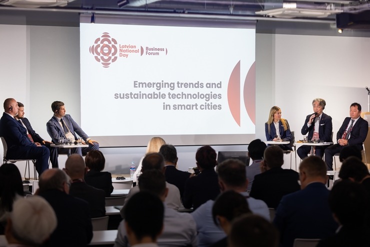 «EXPO 2025 Osaka» ietvaros Latvija prezentē savus inovatīvos sasniegumus. Foto: Reinis Oliņš, Dāvis Jansons 371384