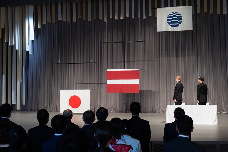 «EXPO 2025 Osaka» ietvaros Latvija prezentē savus inovatīvos sasniegumus. Foto: Reinis Oliņš, Dāvis Jansons 371352