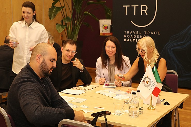 Latvijas tūrisma firmas satiekas kontaktbiržā «TTR Baltic 2025», «Radisson Blu Latvija Conference & Spa Hotel» 371523