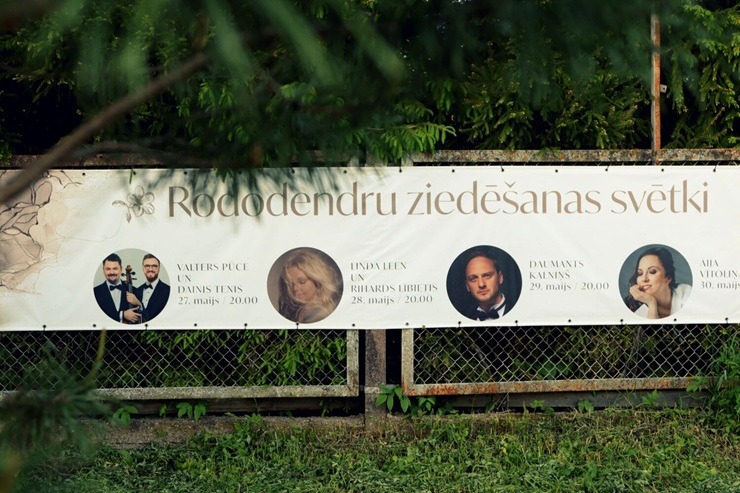 Ar Valtera Pūces un Daiņa Teņa koncertu atklāti Rododendru ziedēšanas svētki 371681