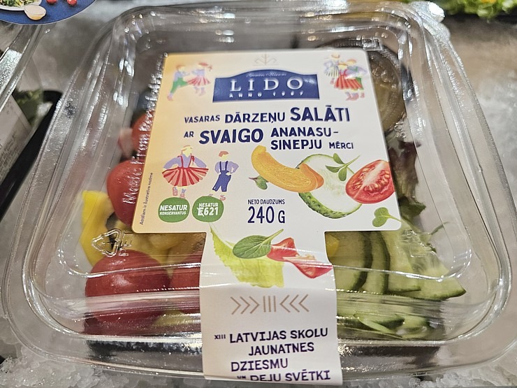 Iepazīstam «LIDO» īpašo sezonālo ēdienkarti, kas radīta par godu XIII Latvijas Skolu jaunatnes dziesmu un deju svētkiem 373197