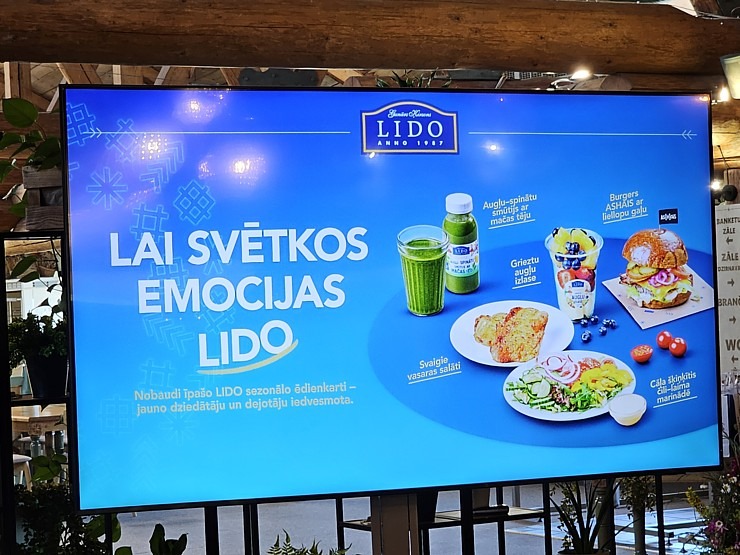 Iepazīstam «LIDO» īpašo sezonālo ēdienkarti, kas radīta par godu XIII Latvijas Skolu jaunatnes dziesmu un deju svētkiem 373211