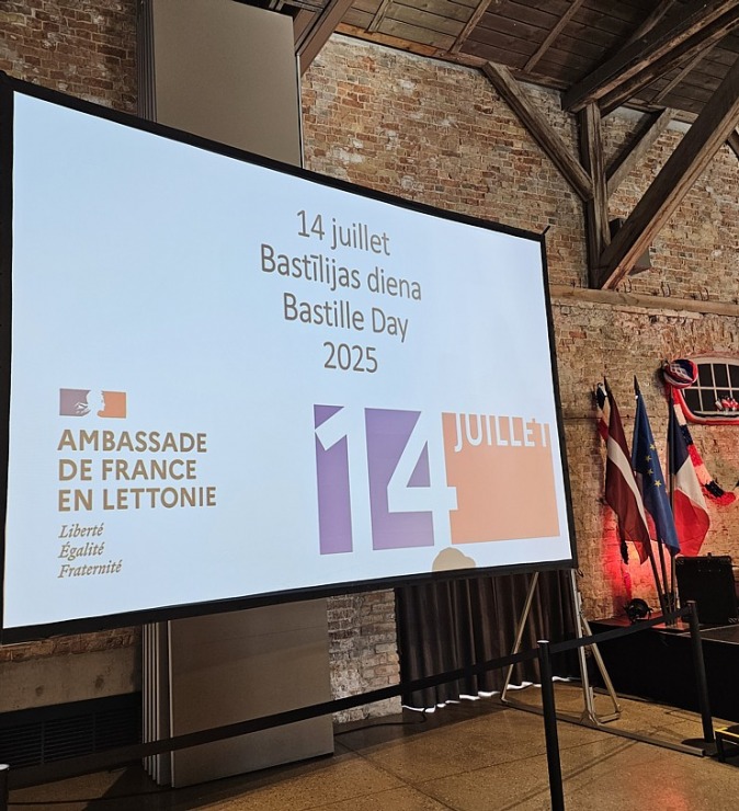 Francijas vēstniecība Latvijā aicina atzīmēt Bastīlijas ieņemšanas dienu (14.07) 373793