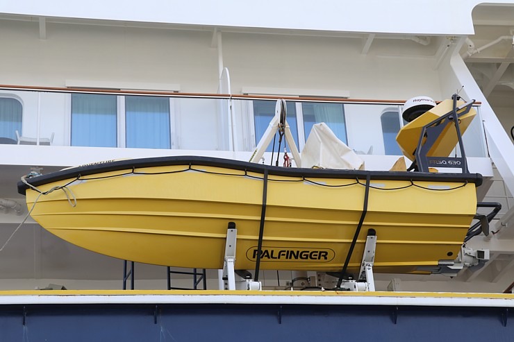 Rīgā pirmo reizi ienāk luksus kruīzu kuģis «Spirit of Adventure», kas pieder britu kompānijai «Saga Cruises» 373864