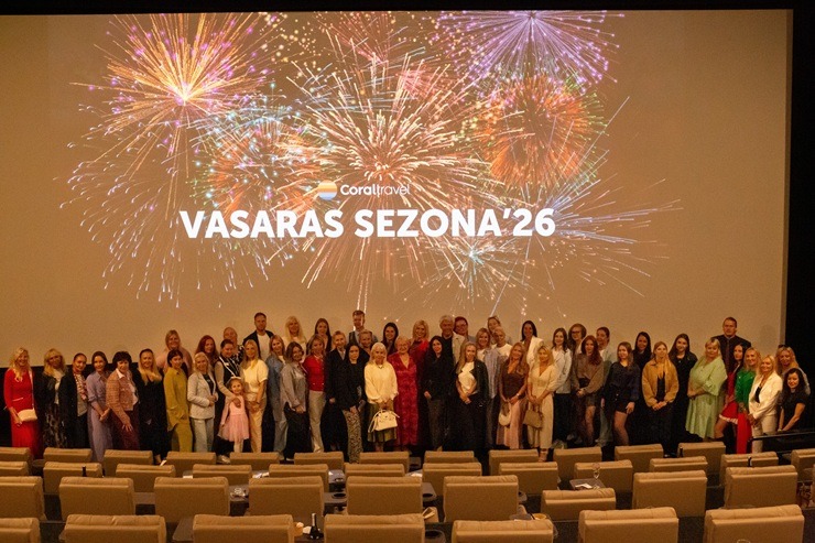 «Coral Travel Latvia» vērienīgā pasākumā «Forum Cinemas» prezentē Vasaras ’26 sezonu 376053