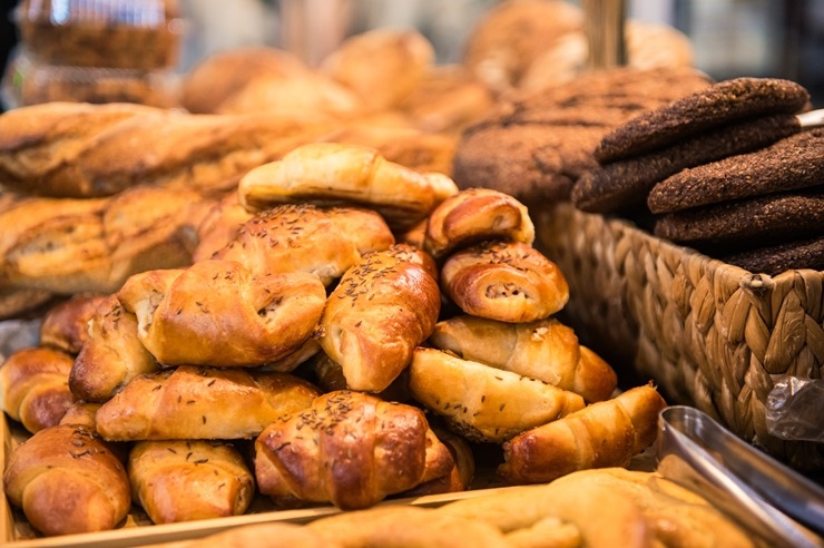 Ķīpsalā norit Baltijas lielākā pārtikas industrijas izstāde «Riga Food 2025», kurai ir jau 30 gadu dzimšanas diena. Foto: Ieva Makare 376371