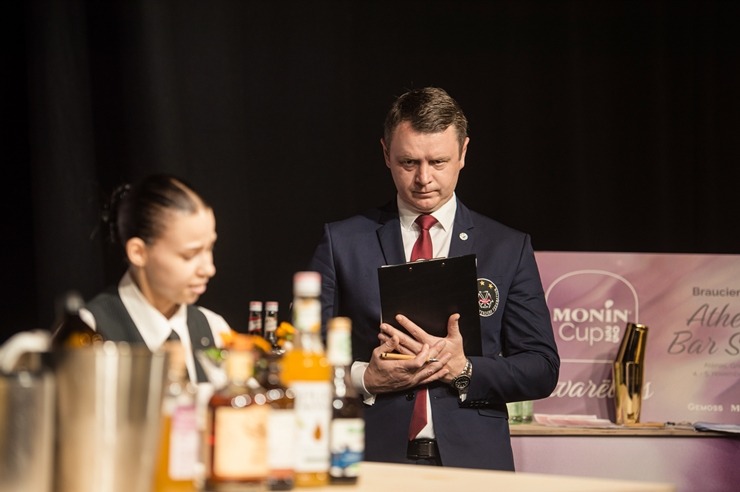 Ķīpsalā norit Baltijas lielākā pārtikas industrijas izstāde «Riga Food 2025», kurai ir jau 30 gadu dzimšanas diena. Foto: Ieva Makare 376381