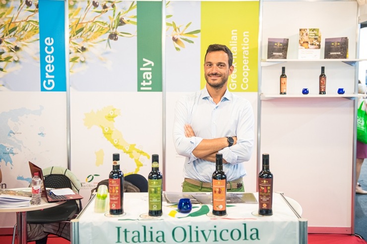 Ķīpsalā norit Baltijas lielākā pārtikas industrijas izstāde «Riga Food 2025», kurai ir jau 30 gadu dzimšanas diena. Foto: Ieva Makare 376401
