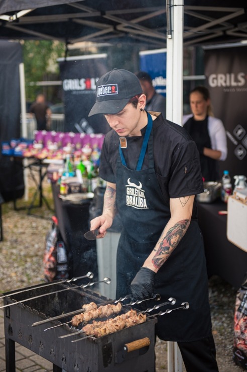 Ķīpsalā norit Baltijas lielākā pārtikas industrijas izstāde «Riga Food 2025», kurai ir jau 30 gadu dzimšanas diena. Foto: Ieva Makare 376431