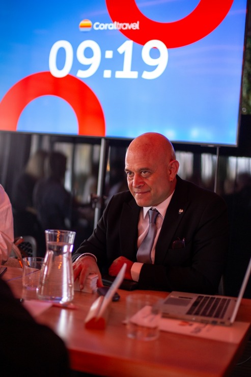 Latvijas ceļojumu aģenti satiekas «Coral Travel Latvia» rīkotā pasākumā ««Turcija Roadshow 2026». Foto: Ksenija Smurjakova  Latvijas ceļojumu aģenti satiekas «Coral Travel Latvia» rīkotā pasākumā ««Turcija Roadshow 2026». Foto: Ksenija Smurjakova 380413