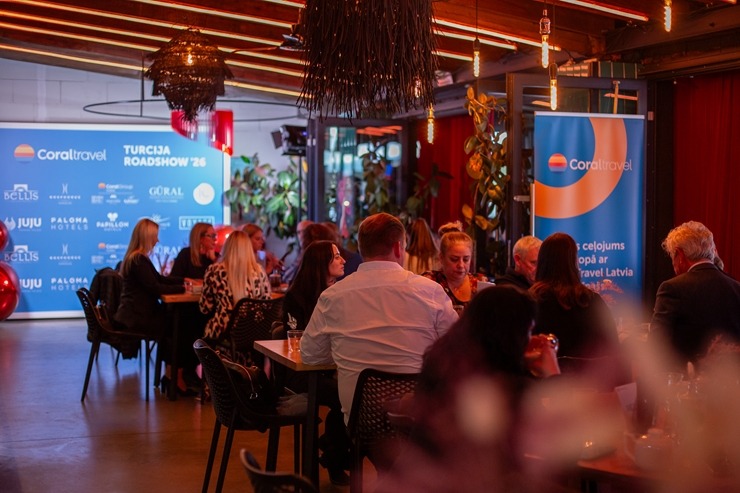 Latvijas ceļojumu aģenti satiekas «Coral Travel Latvia» rīkotā pasākumā ««Turcija Roadshow 2026». Foto: Ksenija Smurjakova 380434