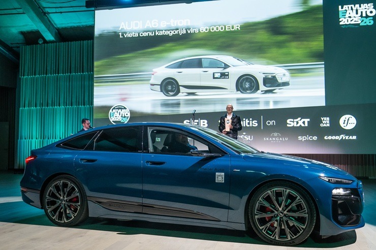 «Latvijas e-auto 2025/26» par uzvarētājiem kļūst «Audi A6 e-tron», «BYD Sealion 7» un «Renault R5 E-Tech Electric»  «Latvijas e-auto 2025/26» par uzvarētājiem kļūst «Audi A6 e-tron», «BYD Sealion 7» un «Renault R5 E-Tech Electric» 380538