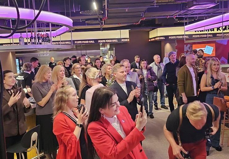 Tiek atklāta ēdināšanas zona « POSTe food hall » tirdzniecības centrā « Origo » 380842