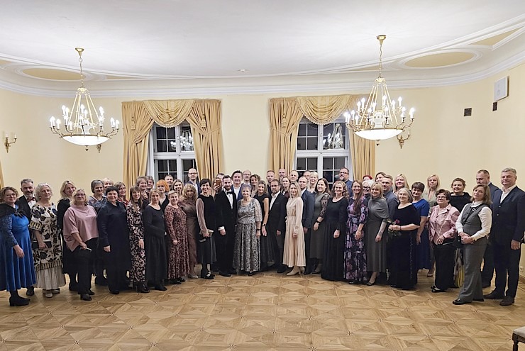 Latvijas Piļu un muižu asociācija svin 25 gadu jubileju Mālpils muižā 380915