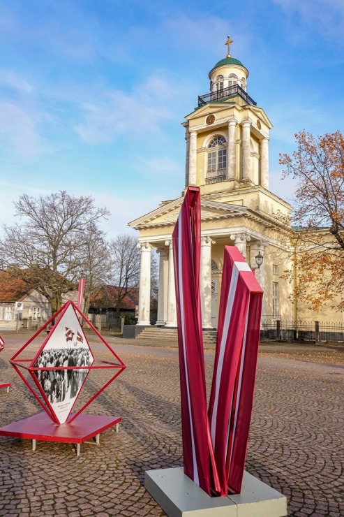 Ventspils patriotiskās noskaņās gaida svētkus 381093