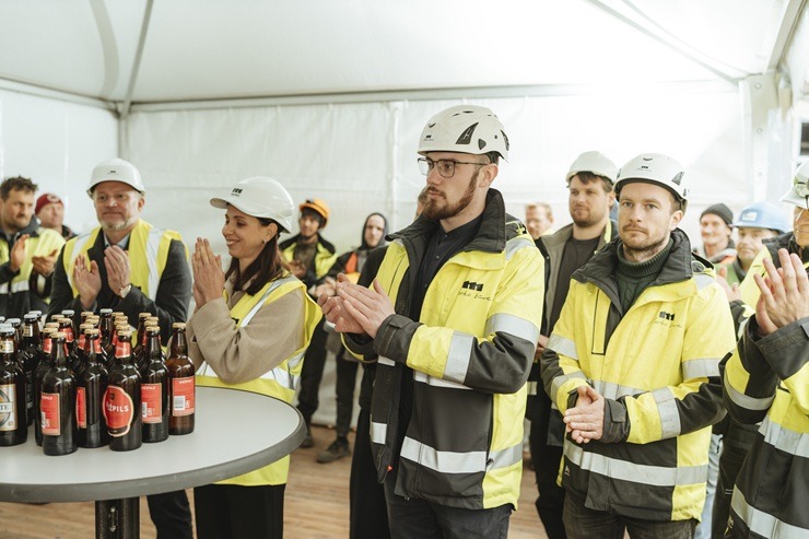 Spāru svētki nosvinēti. Pārdaugavā top jauna studentu viesnīca 381195