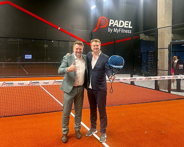 «MyFitness Sāga» piedāvās Baltijā pirmos trīs «Padel by MyFitness» kortus 381370