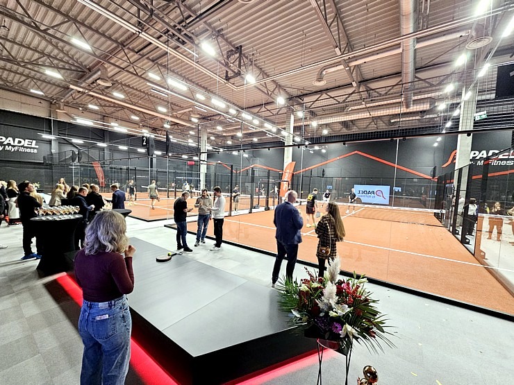 «MyFitness Sāga» piedāvās Baltijā pirmos trīs «Padel by MyFitness» kortus 381346