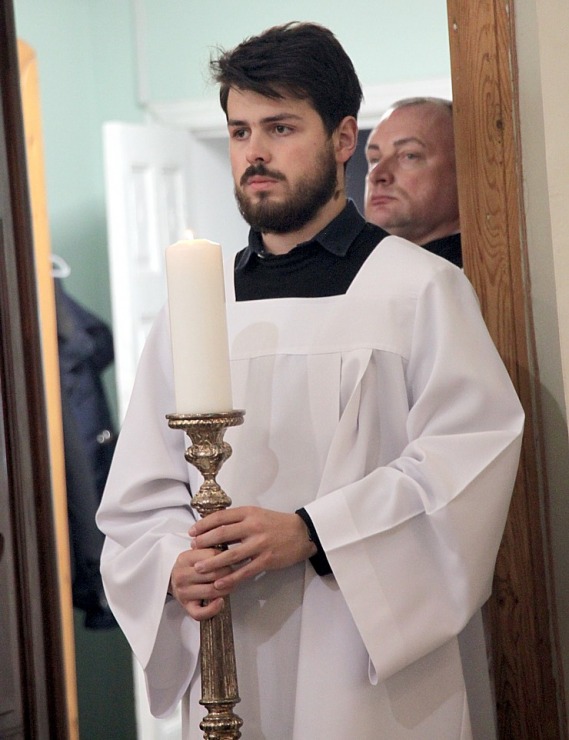 Katoļu kardināls Jānis Pujats kopā ar kristiešiem svin savu 95. dzimšanas dienu 381397