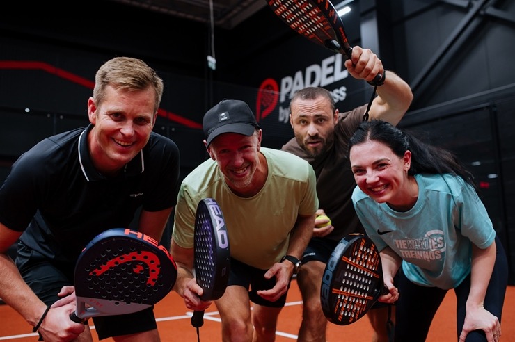 «MyFitness Sāga» sporta klubā atklāj trīs jaunus Padel kortus. Foto: MyFitness.lv 381679