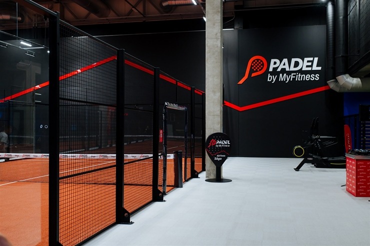 «MyFitness Sāga» sporta klubā atklāj trīs jaunus Padel kortus. Foto: MyFitness.lv 381661