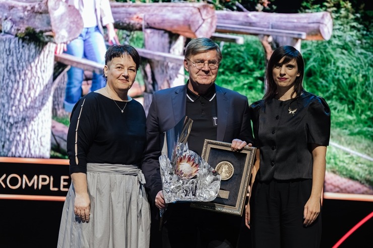 Liepājā tiek apbalvoti Kurzemes tūrisma gada balvas «Lielais Jēkabs 2025» ieguvēji. Foto: Valters Pelns 381901