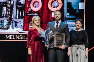 Liepājā tiek apbalvoti Kurzemes tūrisma gada balvas «Lielais Jēkabs 2025» ieguvēji. Foto: Valters Pelns 4