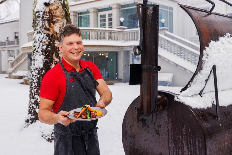 Ievērtē restorānu festivāla «Otepē garšas» šefpavāru ēdienus 29 - 38 eiro vērtībā. Foto: otepaa.ee 382089