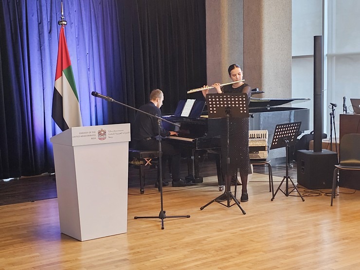 Apvienoto Arābu Emirātu vēstniecība Latvijā rīko valsts 54.gadadienas svinības 382122