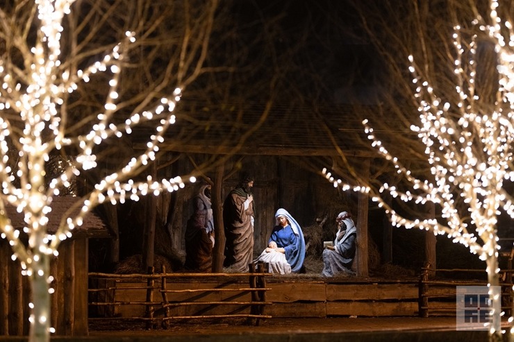 Ogres novadā iemirdzas Ziemassvētku rotājumi un svētku egles 382262