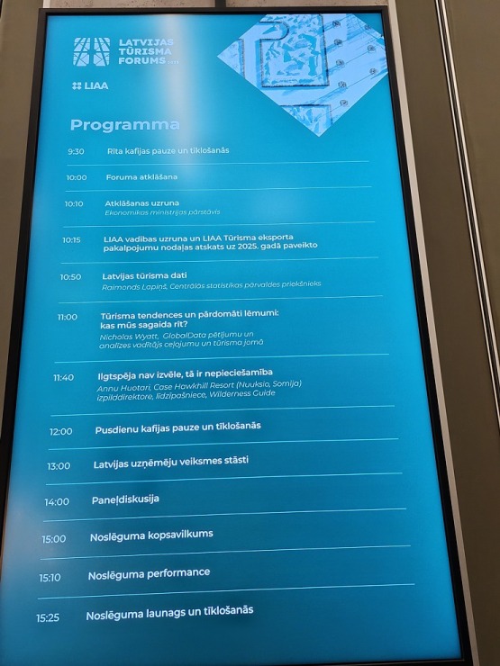 Latvijas «Tūrisma forums 2025» pulcē ceļojumu nozares profesionāļus 382378