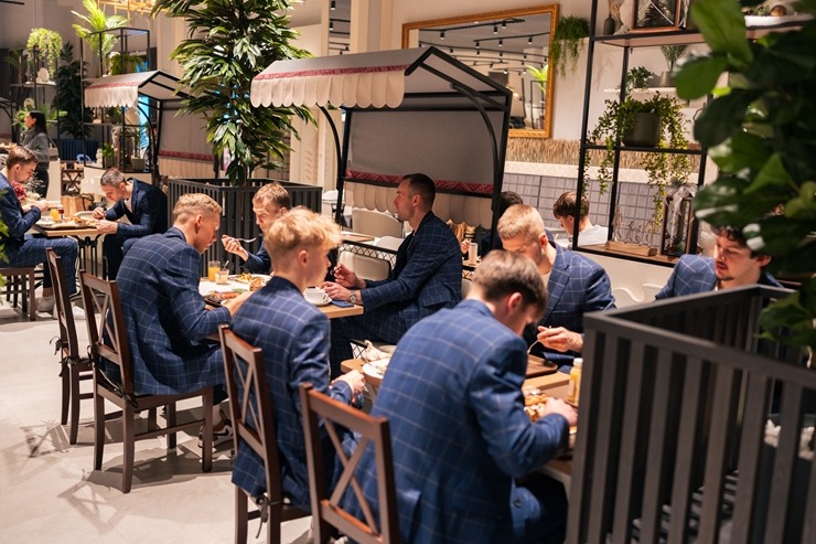 Atjaunotā LIDO restorāna atklāšanas pasākums tirdzniecības centrā «Domina Shopping». Foto: Ivars Ķezbers 382417