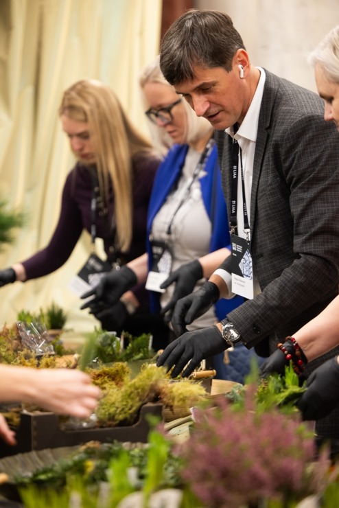 «Latvijas Tūrisma Forums 2025» ir izcila profesionālo kontaktu vieta. Foto: Reinis Oliņš 383149