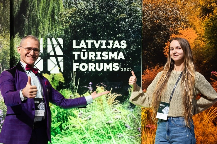 «Latvijas Tūrisma Forums 2025» ir izcila profesionālo kontaktu vieta. Foto: Reinis Oliņš 383164