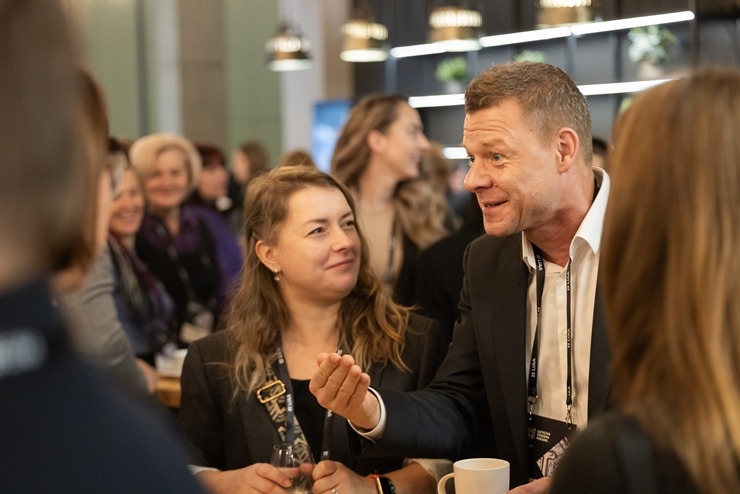«Latvijas Tūrisma Forums 2025» ir izcila profesionālo kontaktu vieta. Foto: Reinis Oliņš 383184