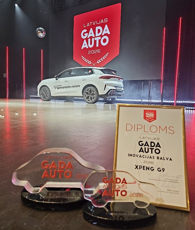 Sadarbībā ar «Autobrava» esam Latgales ceļos ar jaudīgo «Xpeng G9» 383781