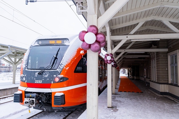 Tas ir noticis! Atklāts vilciena maršruts no Tartu uz Rīgu 383852
