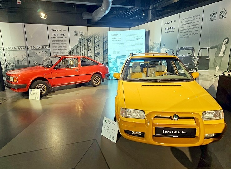 Rīgas Motormuzejā čehu autozīmols «Škoda» atzīmē 130. gadu jubileju un atskatās uz 2025.gada sasniegto 384181