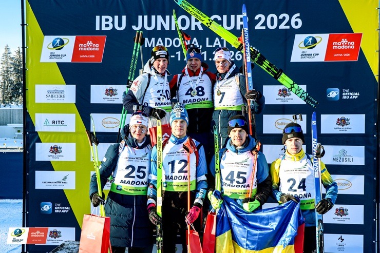 Biatloniste Estere Volfa Madonā izcīna vēsturisku uzvaru IBU Junioru kausa sprintā 384389