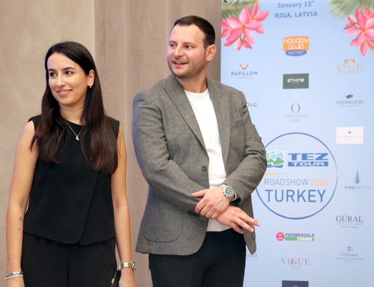 «Tez Tour» rīko Turcijas «Roadshow 2026» Latvijas tūrisma firmām «Grand Hotel Kempinski Riga» 384472