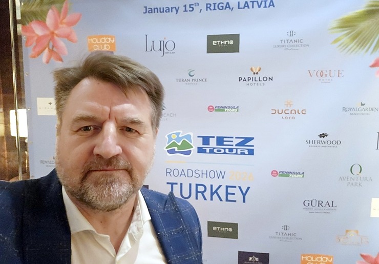 «Tez Tour» rīko Turcijas «Roadshow 2026» Latvijas tūrisma firmām «Grand Hotel Kempinski Riga» 384491