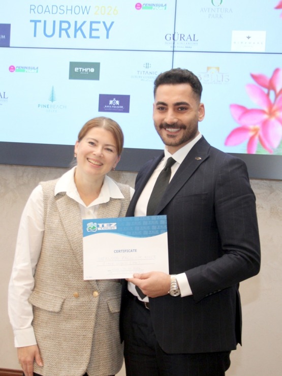 «Tez Tour» rīko Turcijas «Roadshow 2026» Latvijas tūrisma firmām «Grand Hotel Kempinski Riga» 384495