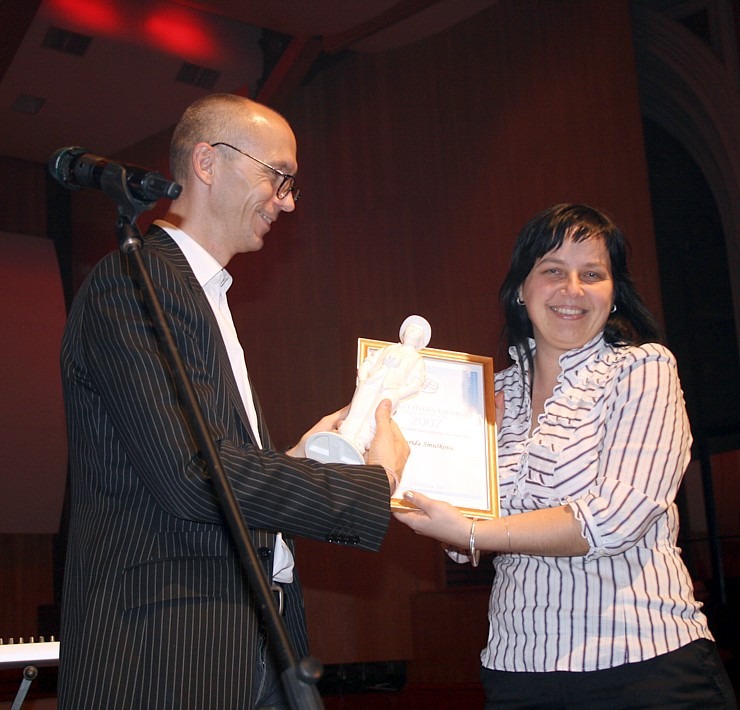 «GADA CILVĒKS TŪRISMĀ 2007» apbalvošanas ceremonija «Latvijas tūrisma forums 2007» 385120